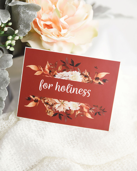 Created for Holiness Sticker