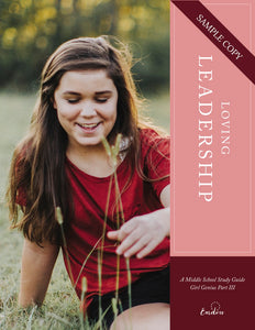 Free Download | Chapter 1 | Middle School Book III | Loving Leadership