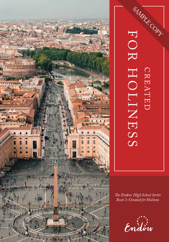 Free Download | Chapter 1 | Created for Holiness | High School Book III
