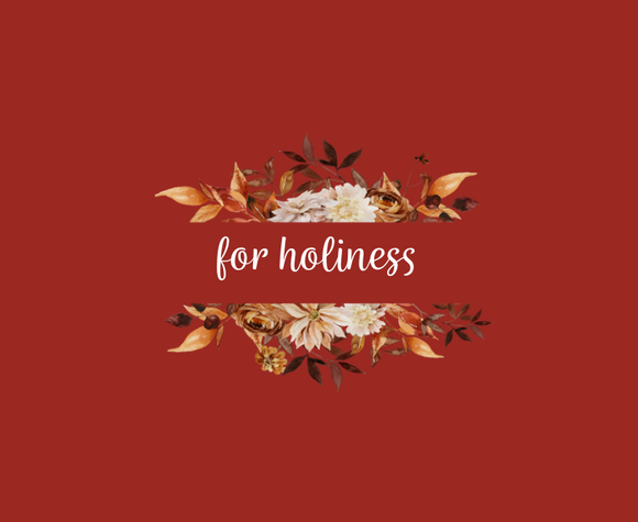 Created for Holiness Sticker