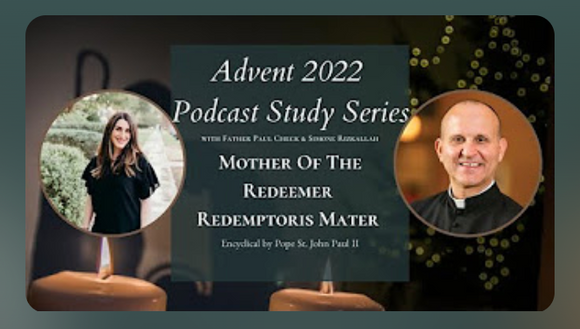 Redemptoris Mater Online Study Recordings